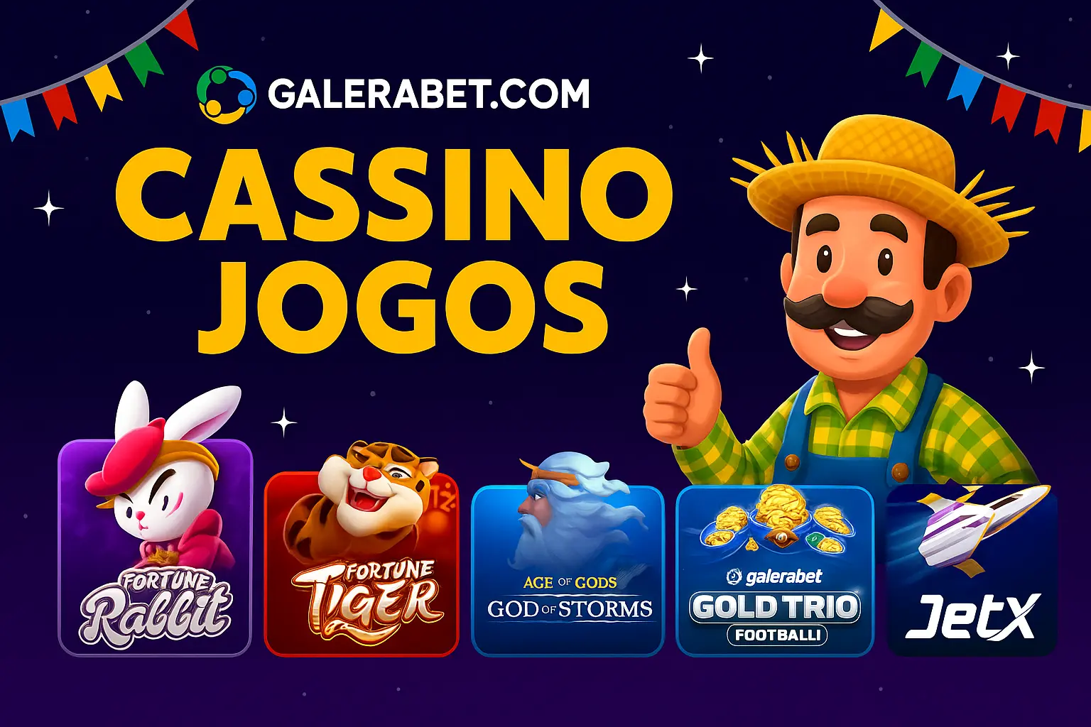 Jogos de cassino online GALERABET.COM