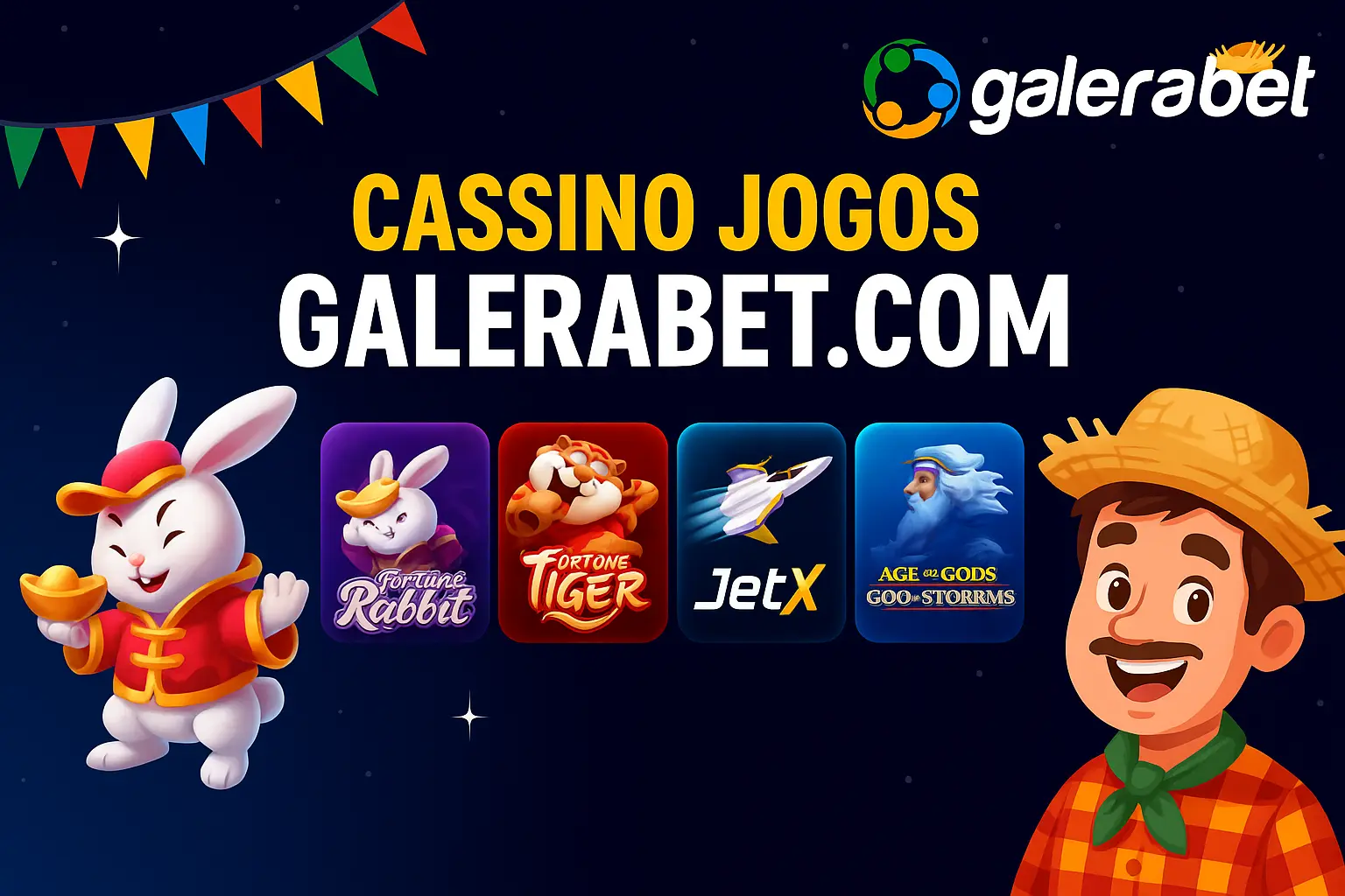 Jogos de cassino online inovadores e emocionantes na GALERABET.COM